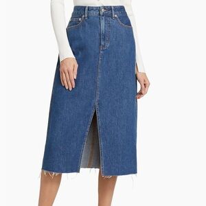 Veronica Beard Victoria Denim Skirt